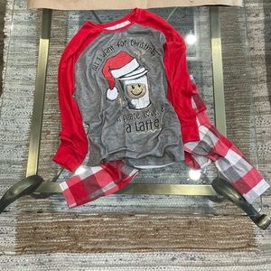 Justice Girls Christmas PJ set
